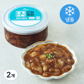 초록햇살 꽃게순살 간장게장 (냉동)
