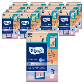 잘풀리는집 리얼실키 천연펄프 미용티슈 2겹