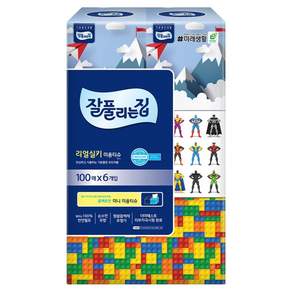 잘풀리는집 천연펄프 미용티슈 2겹