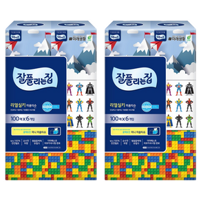 잘풀리는집 천연펄프 미용티슈 2겹