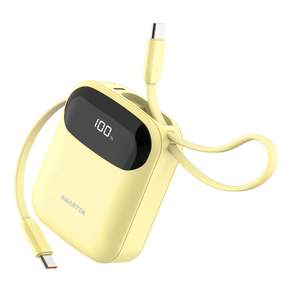 스마텍 PD 20W 고속 충전 케이블 일체형 보조배터리 10000mAh C type