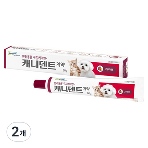 동국제약 반려동물 캐니덴트 치약 고구마향