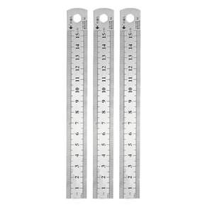 영바영 스테인레스 스틸 반영구 양면 직자 15cm