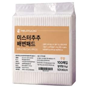 미스터추추 강아지 배변패드 무향 15g