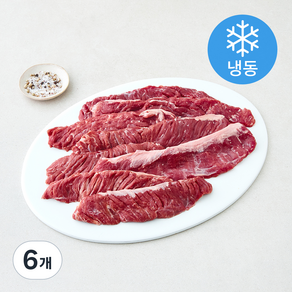 동원홈푸드 미국산 칼집 갈매기살 구이용 (냉동), 6개, 1kg