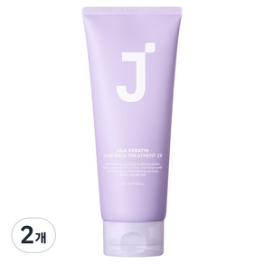 제이숲 실크 케라틴 헤어팩 트리트먼트 2X