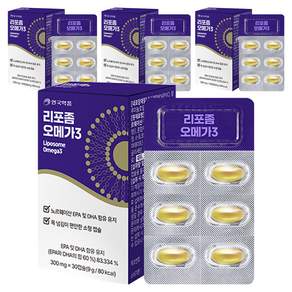 안국약품 리포좀 오메가 3 9g