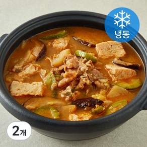 곰곰x욱이네 진한 차돌 된장찌개 (냉동)