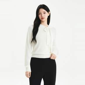 로엠 여성용 타이 풀오버