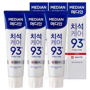 메디안 국내 제조 치석케어 화이트 치약