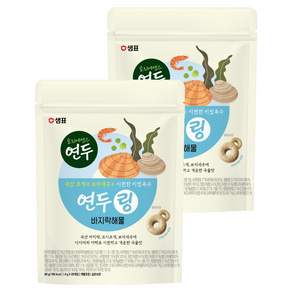 샘표 연두링 바지락해물 20p
