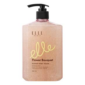 ELLEPARIS 스크럽 바디워시 플라워부케향
