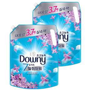 다우니 탈취파워 고농축 섬유유연제 레몬그라스와 라일락 리필