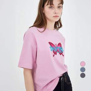 ELLE PARIS 여성용 루즈핏 Inspire 반팔 티셔츠