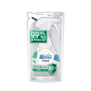 페브리즈 항균 플러스 섬유탈취제 산뜻한향 리필