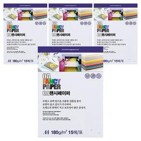 두성종이 OA 팬시페이퍼 컬러복사지 백색 180g R26