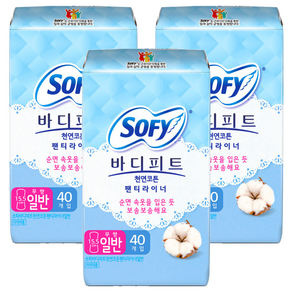 바디피트 천연코튼 팬티라이너 무향
