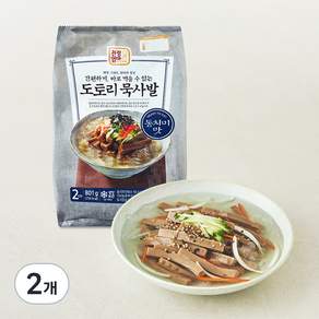 친정엄마 도토리묵사발