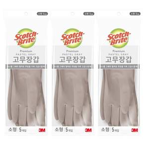스카치브라이트 프리미엄 고무장갑 5개입