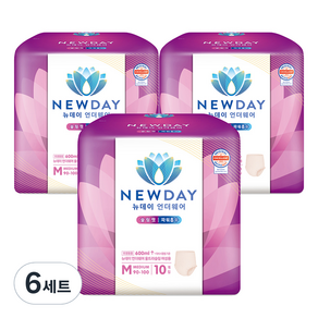 뉴데이 여성용 언더웨어 울트라슬림 성인기저귀