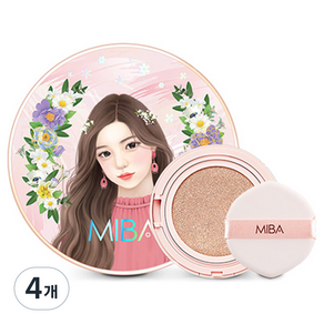 미바 이온칼슘 더블 쿠션 파운데이션 알엑스 본품 25g + 리필 25g