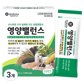 맥널티바이오 종합균형영양식 영양밸런스 식사대용 단백질 10p