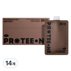 프로티원 단백질 쉐이크 파우치 초코맛