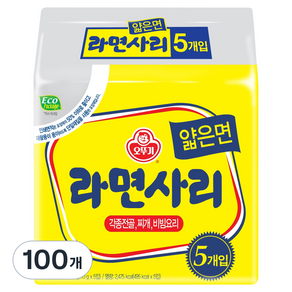 오뚜기 라면사리 얇은면 110g