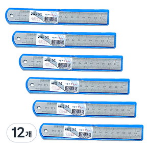 쁘띠팬시 스틸자 15cm