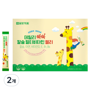 일양약품 데일리 쑥쑥 칼슘 멀티비타민 젤리 60p