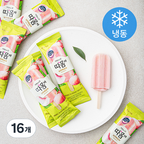 빙그레 따옴바 납작복숭아 아이스크림 (냉동)