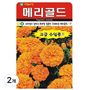 아람종묘 메리골드 꽃 씨앗