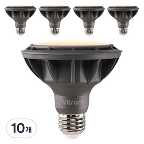 비츠온 스포트 확산형 LED 전구 블랙 15W PAR30