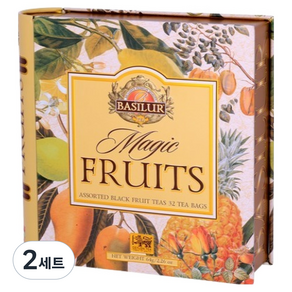 베질루르 틴북 매직 프루츠 4종 x 8p 기프트 세트 64g