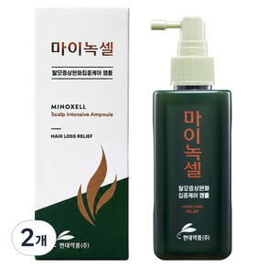 마이녹셀 현대약품 스칼프 인텐시브 탈모증상완화 두피 헤어 앰플 토닉