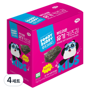 푸디버디 부드러운 유기 키즈김 1.5g x 10개입