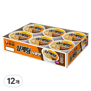 농심 삼계탕 사발면 85g