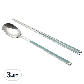 에스엠에프 레이디 32종 칼라 세라믹 수저 세트