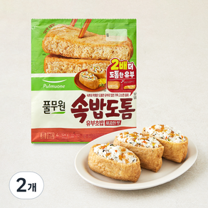 풀무원 속밥도톰 유부초밥 새콤한맛 4인분