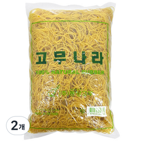 고무나라 1kg 고무밴드 70 x 1.5 mm