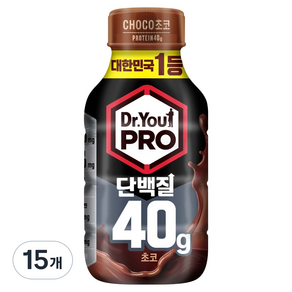 닥터유 프로 단백질 40g 드링크 초코