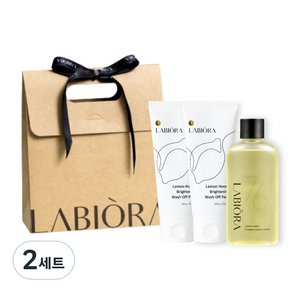 라비오라 레몬꿀팩 2p + 레몬 허니 비타민 에센스 토너 세트