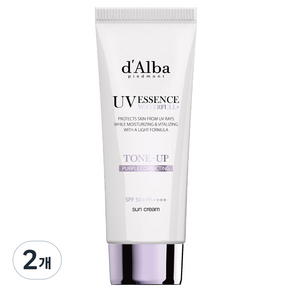 달바 워터풀 톤업 선크림 퍼플 SPF50+ PA++++