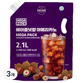 하이네 메가팩 헤이즐넛향 아메리카노