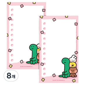 플라잉웨일즈 라인프렌즈 미니니구만 메모패드