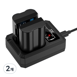 JJC 후지 카메라 NP-W126 S / X100VI / X-E5 / X-T50 / X-T30III 배터리 충전기