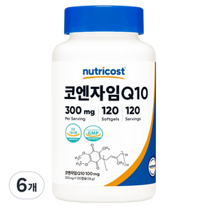 뉴트리코스트 코엔자임 Q10 100mg 소프트젤 36g