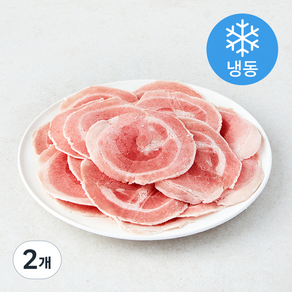 곰곰 듀록 대패 꽃삼겹살 (냉동)