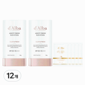 [비건뷰티] 달바 에어 핏 프레쉬 선스틱 SPF50+ PA++++