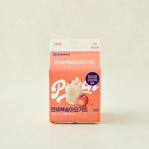연세우유 복숭아 요거트
